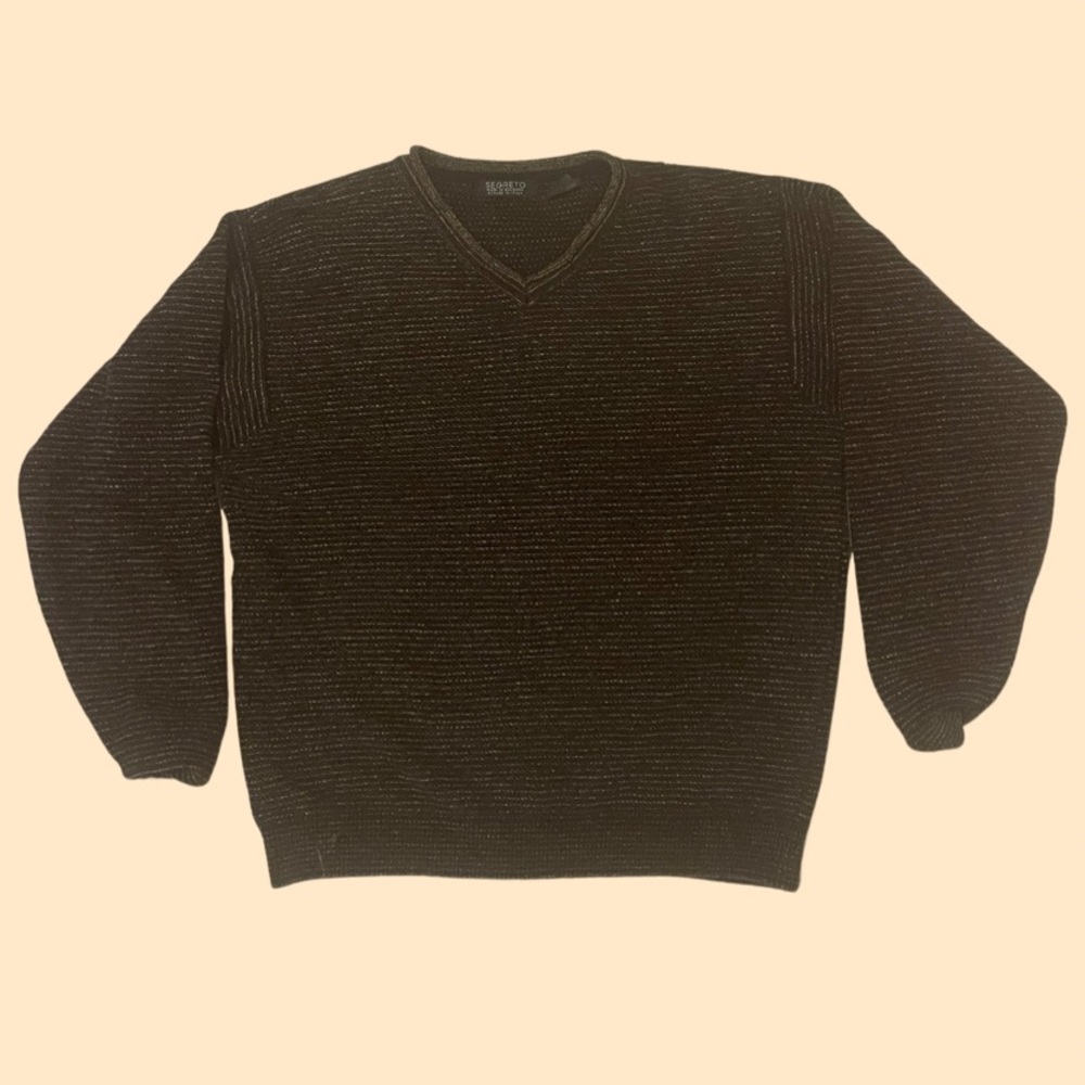 Segreto Men’s Brown Sweater
